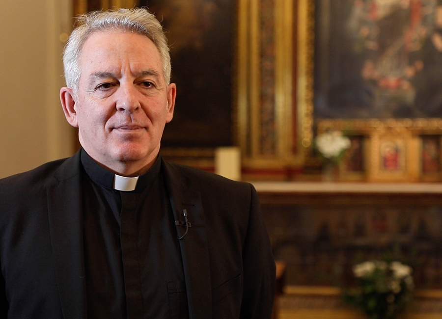 D. Jes&uacute;s Fern&aacute;ndez Lubiano, rector de la Bas&iacute;lica de la Gran Promesa (Valladolid)