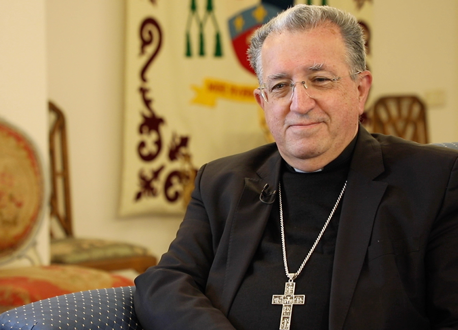 Mons. D. Gin&eacute;s Ram&oacute;n Garc&iacute;a Beltr&aacute;n, obispo de la Di&oacute;cesis de Getafe (Espa&ntilde;a)